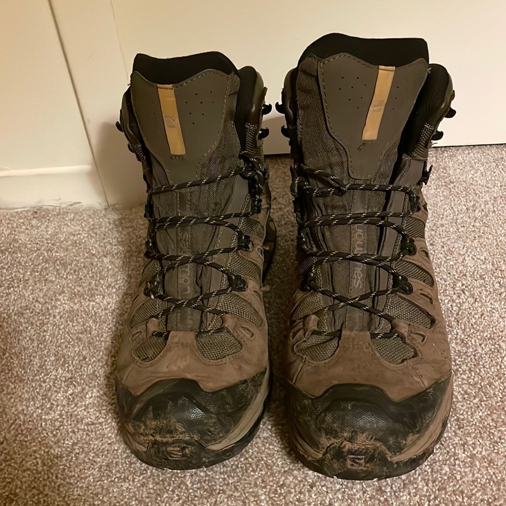Men's Salomon Quest 4D 3 GTX Hiking Boots Size 12